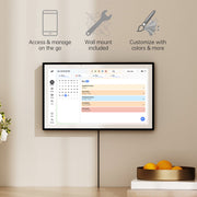 Pronext 15.6 Inch Digital Family Organizer, Rechargeable Full HD Touchscreen Calendar with WiFi Connectivity and Chore Chart