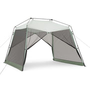 Ozark Trail 10 x 10 Instant Screen House, Double Hub, Cabin Shape, UV50+ Polyester, Heavy-Duty No-See-Um Mesh, 88-Inch Center Height, 31115