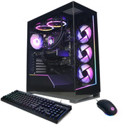 CyberPowerPC CS450190MB492342 GamingPC i7-14700KF 3.4GHz NVIDIA GeForce RTX 4070 SUPER 12GB 32GB RAM 1TB SSD Win 11 Home Black
