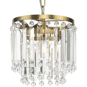 Avec A500002-191 Cerise Collection Luxe Brushed Gold Pendant Light