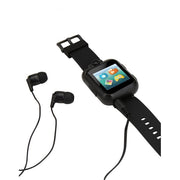 iTech Junior 900224M-40-003 Boys Earbuds & Smartwatch Set Black