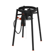 Loco Cookers 2023070128 22 Inch SureSpark Disco Cooker with Interchangeable Leg System and Electronic Ignition