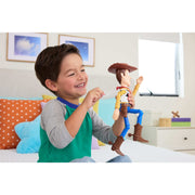 Mattel Disney Pixar Toy Story 5 Running Woody 12 Inch Action Figure with 50 Plus Movie Phrases and Sounds