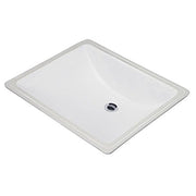 Gerber Plumbing 5015 412 FD SET Logan Square Petite Undercounter Lav, White
