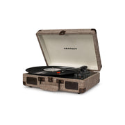 Crosley CR8005D-HA Cruiser Deluxe Portable 3-Speed Turntable with Bluetooth, Havana