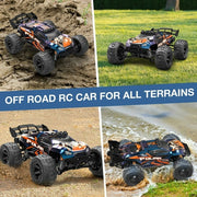 AUOSHI GSDJC0000569-Wal Fast RC Cars for Adults 60KM/H All Terrain High-Speed & off-Road Remote Control Car