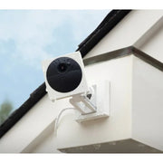 Roku Battery-Powered Smart 2.4 GHz Wi-Fi Outdoor Security Camera with Motion Detection, White