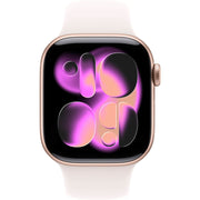 Apple Watch Gen 11 Series 11 Cell 42mm Rose Gold Aluminum - Light Blush Sport Band MF8E4LW/A