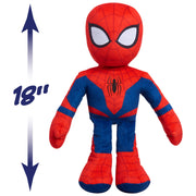Just Play Marvel Spider-Man Plush Stuffed Animal, Extra-Large 18-Inch, Red and Blue