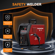 ARCCAPTAIN i-Control 145A Flux Core MIG Welder 110V Welding Machine