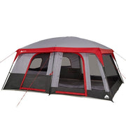 Ozark Trail W2206 12-Person Cabin Tent, with Convertible Screen Room