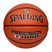 Spalding Precision TF-1000 Indoor Basketball, Dry Grip Microfiber Composite Cover, Deep Channel Design, NFHS Approved Size 7, 29.5 in, Orange