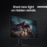 Samsung Odyssey G50D 27-Inch QHD Fast IPS Gaming Monitor, 180Hz, 1ms, VESA DisplayHDR 400, AMD FreeSync, G-Sync Compatible, Adjustable Stand, Eye Saver Mode, Black