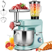 SPECSTAR VH1248-BL 6 in 1 Multifunctional Stand Mixer with 8.5 Quart Stainless Steel Bowl, 660W, 10 Speed, Blue