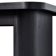 Better Homes & Gardens BHS436249972047 Juliet Expandable Dining Table, Black Wood Finish