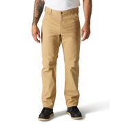 Carhartt Men's Relaxed Straight Rigby Dungaree Work Utility Pants, Rugged Flex Stretch, Dark Khaki, 35W x 30L, 102291-253