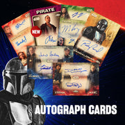 Topps 2025 Chrome Star Wars Value Box, 40 Trading Cards with Autograph Inserts, Chrome Parallels