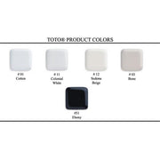 TOTO SS113#01 Transitional SoftClose Round Toilet Seat, Cotton White