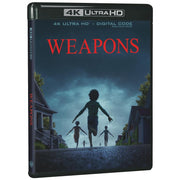 Warner Home Video Weapons 4K Ultra HD Blu-ray, Horror Thriller, Dolby Atmos Audio, Digital Copy, Bonus Content, 128 Minutes