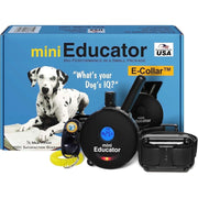 E-Collar Technologies Educator ET300 Black Mini Dog Training Collar, Remote Control, 1/2 Mile Range, Waterproof, Rechargeable, 100 Stimulation Levels, Vibration and Tone