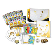 Pokemon 10-10447-110 30th Celebration Elite Trainer Box with 9 Booster Packs, Full-Art Nidorina Promo, 65 Card Sleeves, Collector's Storage Box