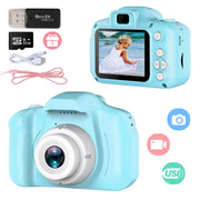 Home Times Kids Digital Camera Toy with 2.0 Inch Screen, 1080P Video Recorder, Blue