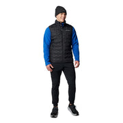 Columbia Delta Ridge II Down Vest, 650-Fill Power Insulation, Omni-Heat Thermal-Reflective Lining, Water-Resistant, Black, X-Large, 208626