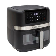 West Bend 990342461 7QT Air Fryer With 13 One-Touch Presets - Black
