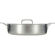 Cuisinart MultiClad Pro Stainless Steel 5.5 Quart Casserole with Cover, Brushed Silver, MCP55-30N