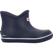Xtratuf TUFS Big Kids Ankle Deck Boot, 100% Waterproof BioLite EVA, Slip-Resistant, Navy, Size 2, XKTF201Y