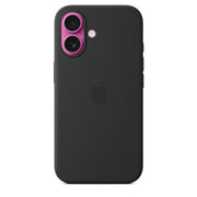 Apple iPhone 16 Pro Silicone Case with MagSafe, Plum, Lightweight, Recycled Material, Camera Control, MYYM3ZM/A