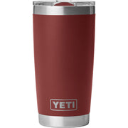 YETI Rambler 20 oz Tumbler, Stainless Steel, Vacuum Insulated with MagSlider Lid, Stag Red, 21071508347