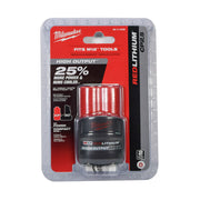 Milwaukee 48-11-2425 M12 12 V 2.5 Ah Lithium-Ion High Capacity Battery Pack 1 pc