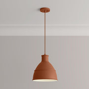 Signature Hardware SHPL3591TECO Glencroft Pendant Single Light 60W Med Lantern (Terracotta)