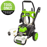 Greenworks 5109402 PRO 1800 PSI 1.2 GPM Cold Water Hybrid Electric Pressure Washer