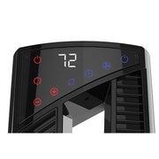 LASKO FHV801 Oscillating All Season Tower Fan and Space Heater with Remote and Timer Black
