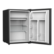 Galanz GLR25MBKE02 2.5 Cu ft One Door Mini Fridge, Black Estar, New