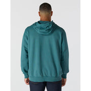 Carhartt Durham Men's Relaxed Fit Midweight Cotton French Terry Garment Dyed Sweatshirt, Greenstone, Medium, 106253