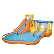 Banzai Inflatable Slide 'N Bounce Spash Park Water Park - 3 Levels of Fun