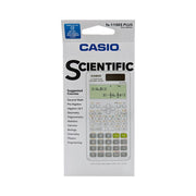 Casio FX-115ESPLSB Advanced Scientific Calculator, White, 417 Functions, Natural Textbook Display, Slide-On Hard Case