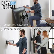 SANUS VuePoint FLT2 Extendable Tilt TV Wall Mount for 32