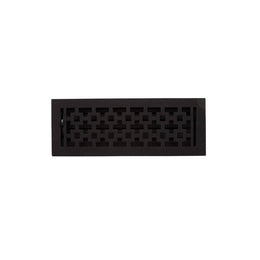 Durand Cast Iron Floor Register - Black 4