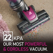 Roomie SL597 TEC Alpha Professional Upright Cordless Vacuum Cleaner, 22Kpa, 300W, Space Gray