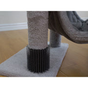 Vibrant Life 7-Level 65-Inch Cat Tree with Hammock and Condo, Light Gray