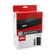RCA Digital TV Converter Box, Digital To Analog Pass-Through, Black, Coaxial Interface, Universal Remote Included, DTA800B1