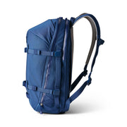 YETI Crossroads 27L Backpack, Water-Resistant TuffSkin Nylon, Navy, Padded Laptop Vault, Rambler Bottle Pockets, CROSSRDBP27