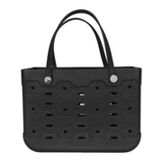 Mainstays Large Flex Laundry Tote, Durable Flexible Plastic, Black, 18 in W x 13 in H x 8.75 in D, Includes Extra Clips, MS-UT25-RICHBLK