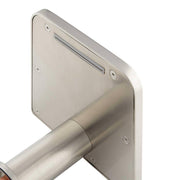 Signature Hardware 414705 Knox Widespread Waterfall Faucet with Pop-Up Drain - Overflow - Brushed Nickel