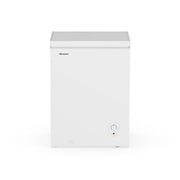 Hisense WFC050M6XWD 5 Cubic Feet Chest Freezer, White