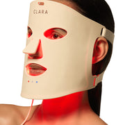 Clara Red Light Therapy LED Face Mask, Silicone, Adjustable